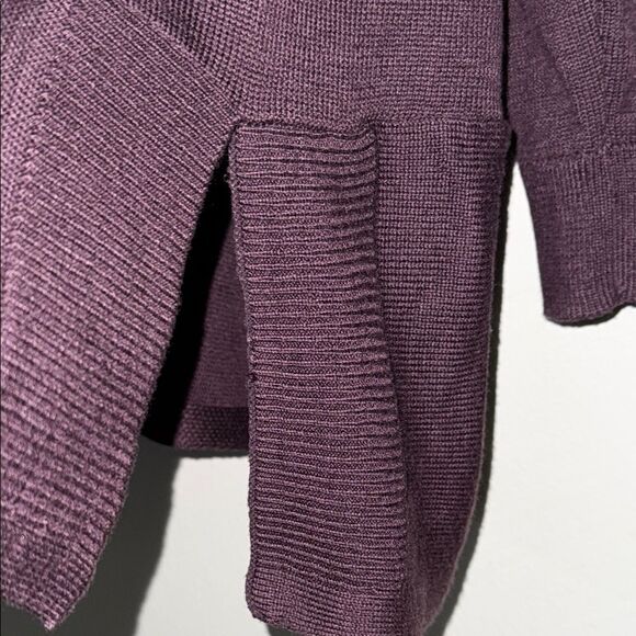 Simply Vera Vera Wang Purple Embellished Long Sleeve Sweater - Picture 5 of 11